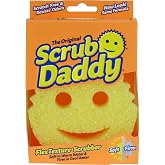 Scrub Daddy SCBSDPDQ Scrub Sponge Yellow (Single Pack)