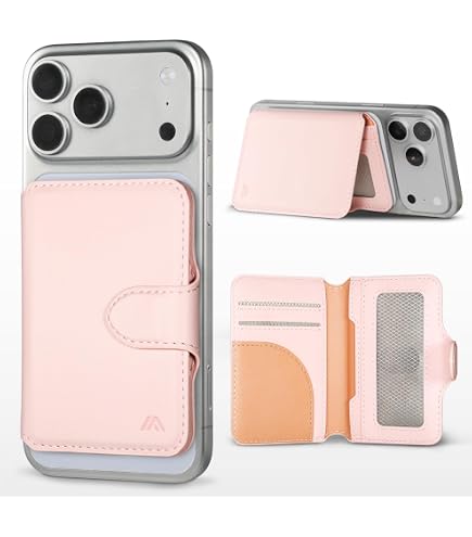 Amazon.com: ZICISI Magnetic Wallet with 5 Card Holders Compatible