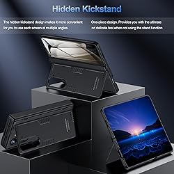 for Samsung Galaxy Z-Fold-5 Case: with Hidden