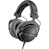 beyerdynamic DT 770 PRO 80 Ohm Over-Ear Studio Headphones in Gray. Enclosed Design, Wired for Professional Recording and Moni