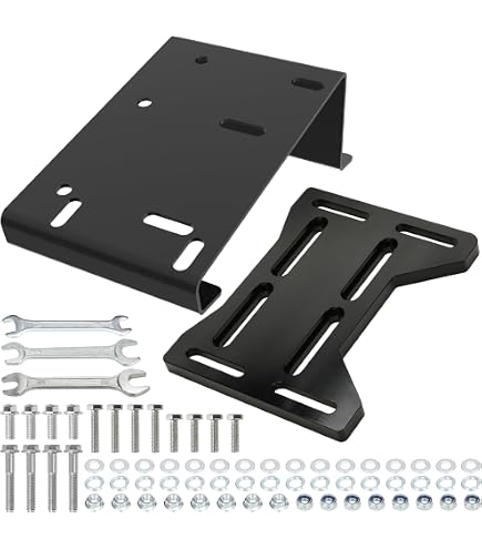 U-Bolt Engine Motor Mount Kit For Beach Cruiser Big Frame Motorized Bicycle – Universal Fit