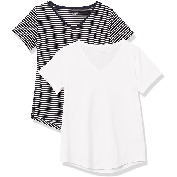 Every Girl Needs A Little Rip In Her Jeans T-Shirt - Vintage V-Neck Graphic Tee For Women (Gray, Small) - View #6