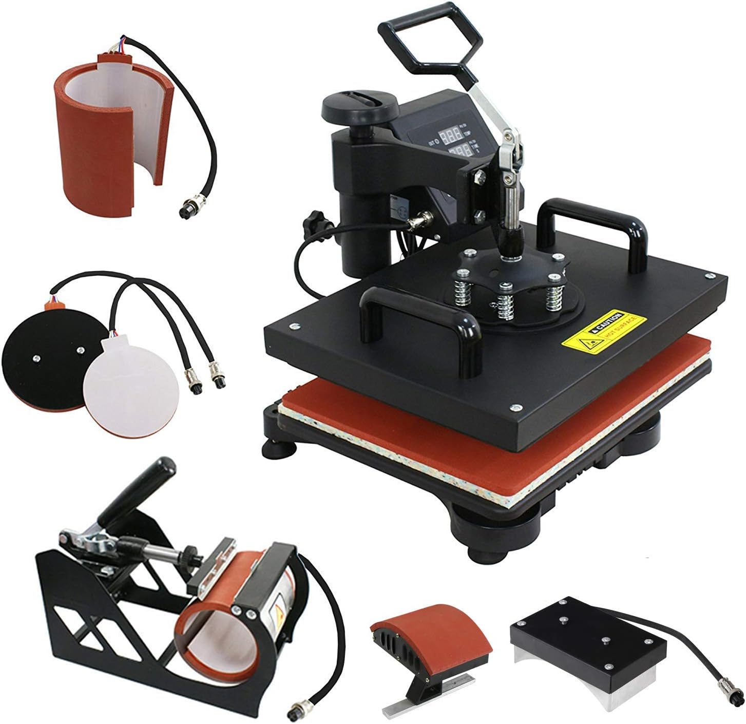 f2c pro 5 in 1 heat press machine
