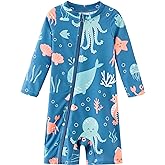 UMELOK Baby Boy Swimsuit UPF 50+ Sun Protection Rash Guard Swimwear