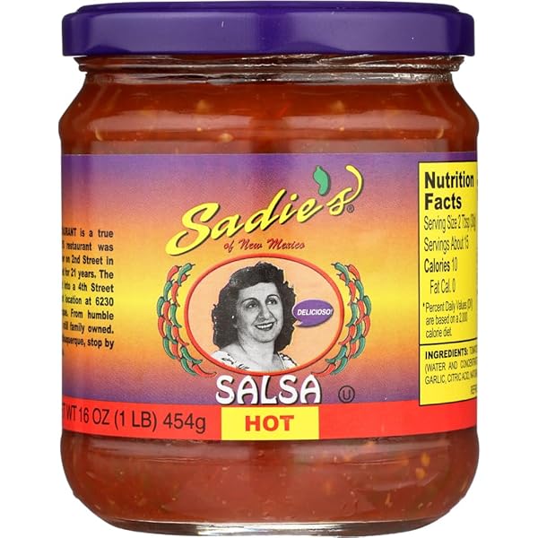 Amazon.com: Sadie's Not As Hot Salsa 16 Oz (Pack of 3)