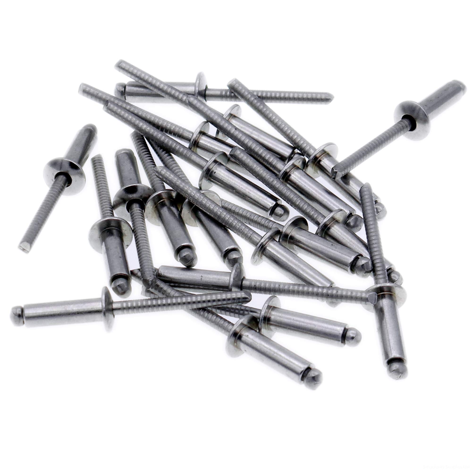 M4 (4mm x 20mm) Dome Blind Rivet - Stainless Steel (A2) (Pack of 20)