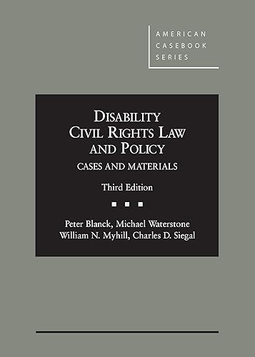 Download Disability Civil Rights Law and Policy: Cases and Materials PDF