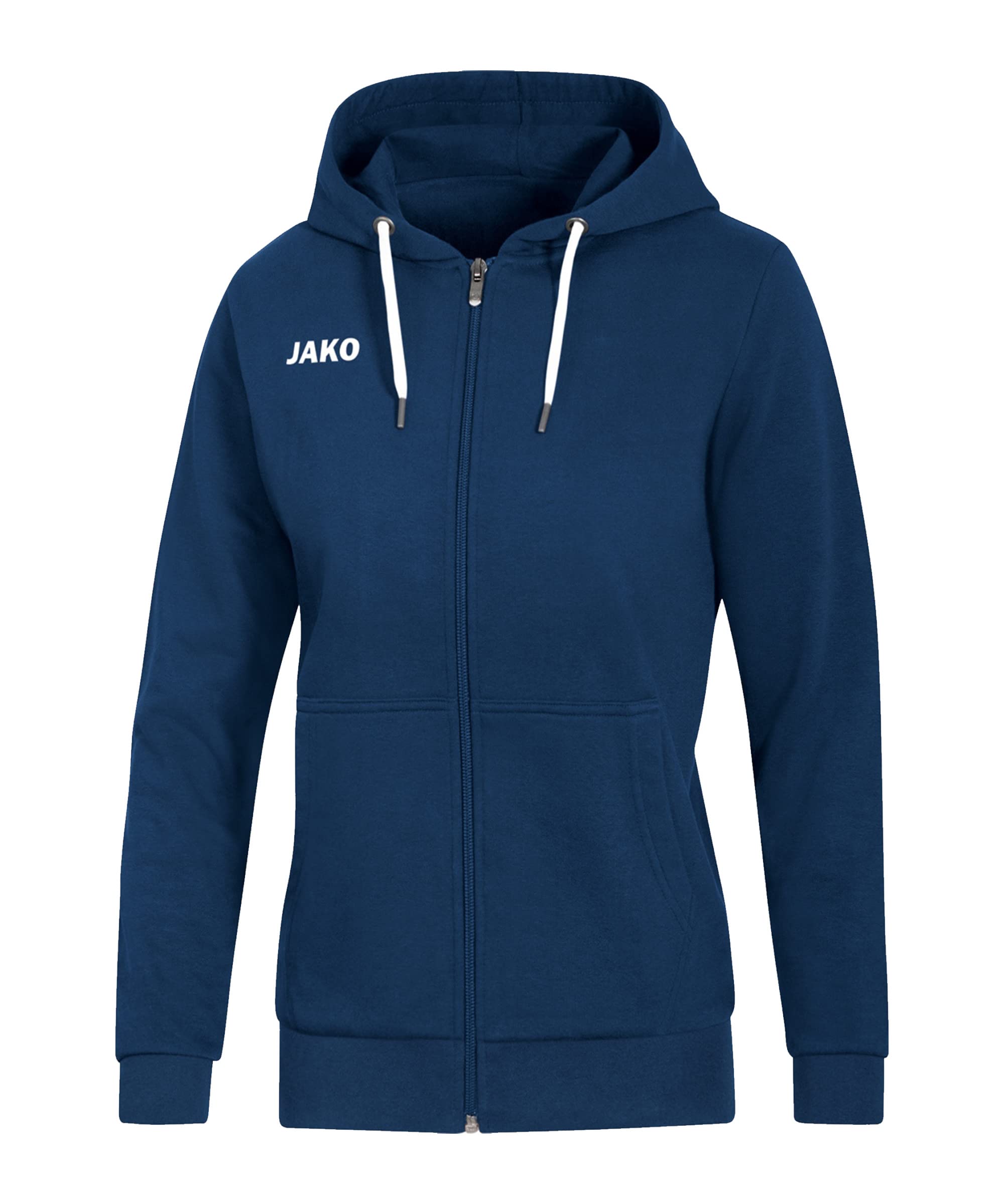 JAKO Women's Base Hooded Jacket, womens, womens hooded jacket, 6865, navy, 36 (EU) — image 1