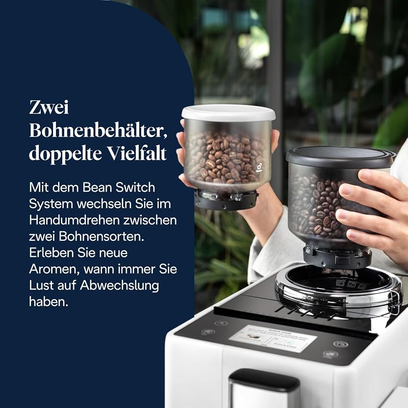 Rivelia - Kaffeevollautomat 16 Getränke Weiß
