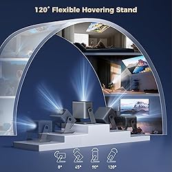 GooDee Smart Viedo Projector with WiFi and