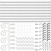 Barrina T5 Grow Lights, 5000K White Full Spectrum LED Grow Light, 2ft 80W (8 x 10W) Plant Grow Lights for Indoor Plants, Plug and Play, 8-Pack