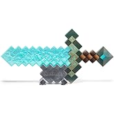 The Noble Collection Minecraft Diamond Sword Collector Replica | Minecraft Collector Replica Life Size Prop Replica - Minecraft Diamond Sword