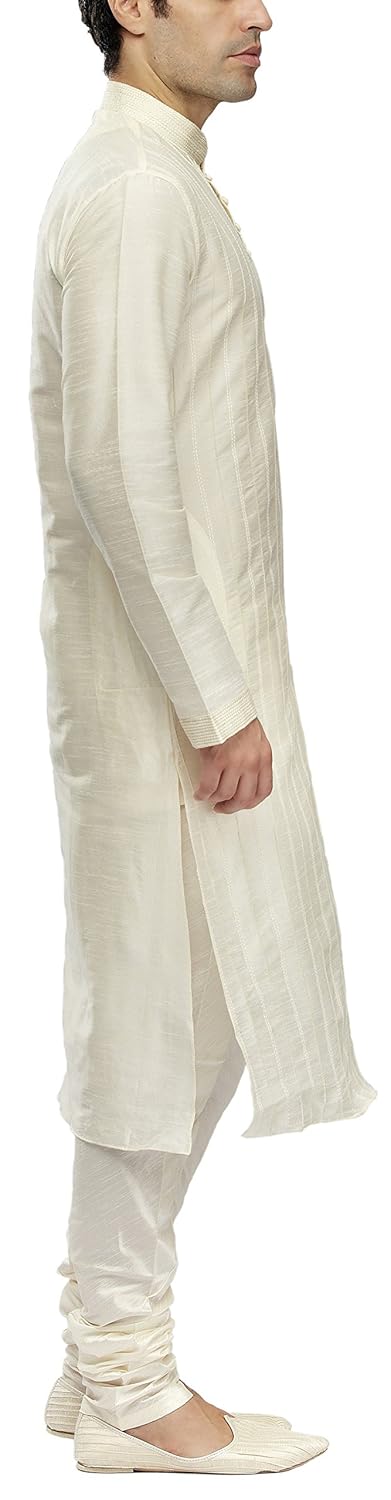 manyavar men's silk kurta churidar