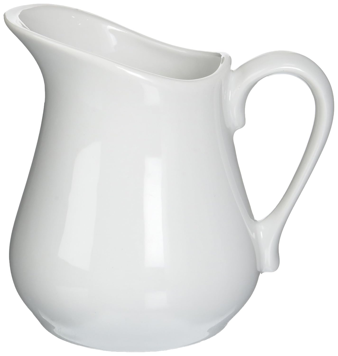 Bia Cordon Bleu Inc Bia Cordon Bleu Inc 900147 8 Oz White Porcelain Pitcher, White