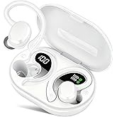 sprtoybat Wireless Earbuds, 2026 New Bluetooth 5.4 Headphones Sport Earphones with 68Hrs Playtime LED Display ENC Noise Cancelling Mic, IPX7 Waterproof Over Ear Ear Buds with Hook for Sports/Running