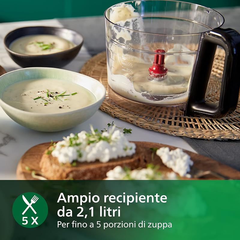 Robot da cucina multifunzione Viva, 850W, 31 funzioni
