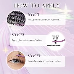 Lash Clusters Kit Natural for DIY: 280-Pcs 30D+40D