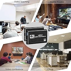 Capture Card Nintendo Switch, 4K HDMI Video Capture