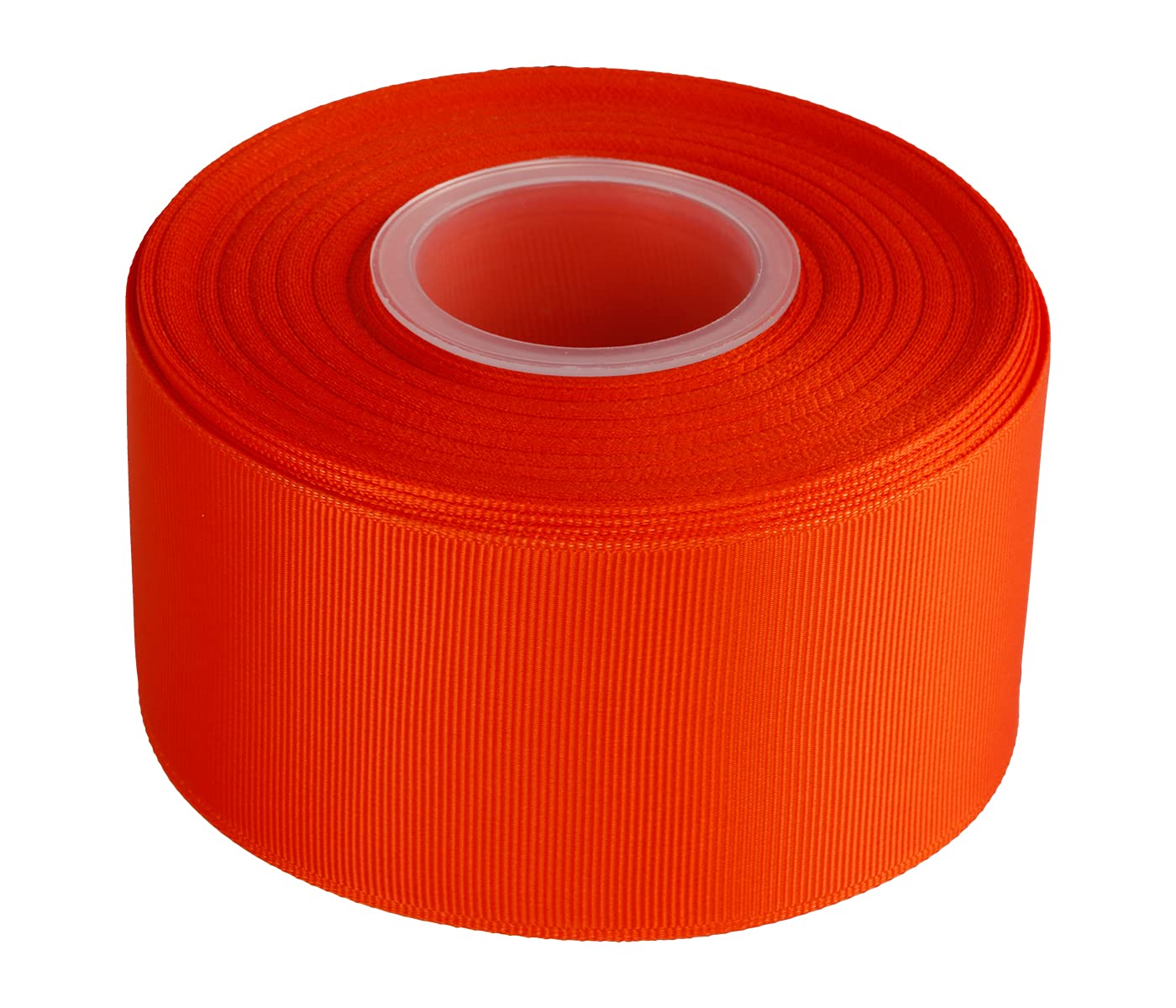 Joycrosso 50mm width Grosgrain Ribbon 22 Meters-Roll Set for Gift Wrapping Party Favor Hair Braids Baby Shower Decoration Craft Supplies, Autumn Orange