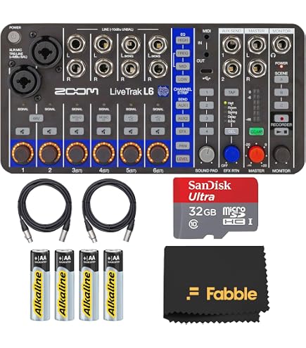 Amazon.com: Zoom LiveTrak L-8 Portable Podcast 8-Track Digital