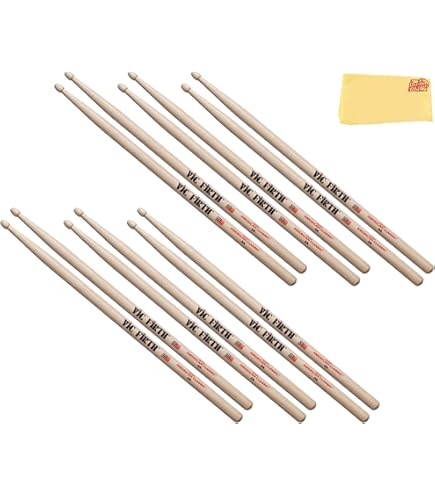 Amazon.com: Vic Firth American Classic 5A Drumsticks - Pack