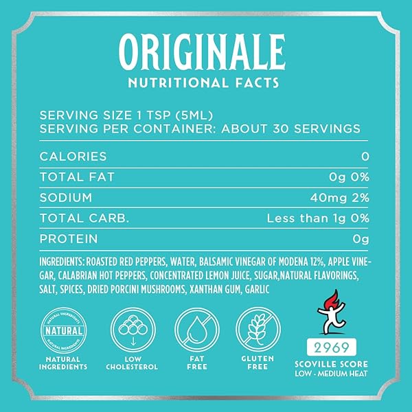 FIRELLI ITALIAN HOT SAUCE | 5OZ BOTTLE (PACK OF 1) | PERFECT KICK FOR PIZZA, RAMEN, EGGS | GREAT BALANCED FLAVOR, GLUTEN FREE, KETO, ALL NATURAL, MADE IN ITALY WITH CALABRIAN CHILI PEPPERS