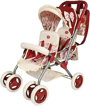 Decuevas Toys - Muñeca Martina, Silla para Gemelos Plegable, con Bolso, 40x70x72 cm: Amazon.es: Juguetes y juegos