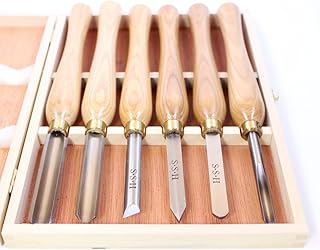 6 x Profi HSS Drechselmesser Midi-Satz Drechseleisen Drechselbank Drechselbeitel