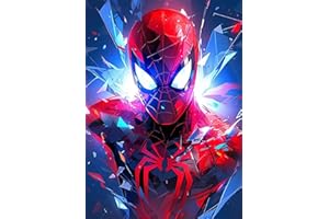 RYMILIE Diamond Painting Kits for Adults - Cartoon DIY 5D Diamond Art Kits Full Drill Diamond Dots Paintings with Diamonds Gem Art and Crafts Home Decor 12x16inch