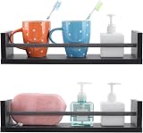 EasyPAG Pack of 4 Wood Nursery Floating Shelves Wall Mounted Spice Rack view 5