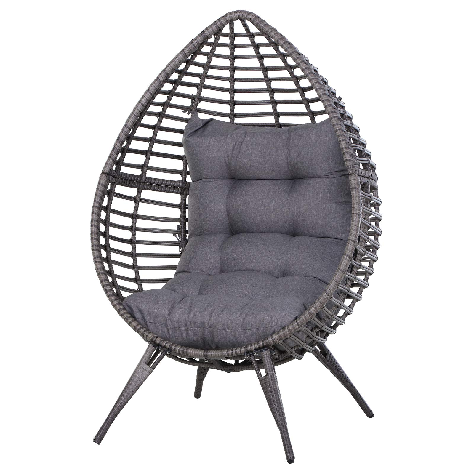 Outsunny Wicker Rattan Patio Teardrop Ch Buy Online In Colombia At Desertcart