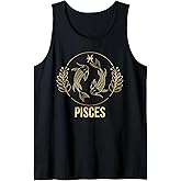 Pisces Zodiac Sign Pisces Astrology Pisces Birthday Tank Top