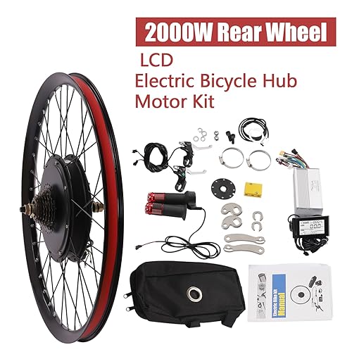 72V 2000W Rear Wheel, Bicycle Conversion Kit, Rear Wheel Motor