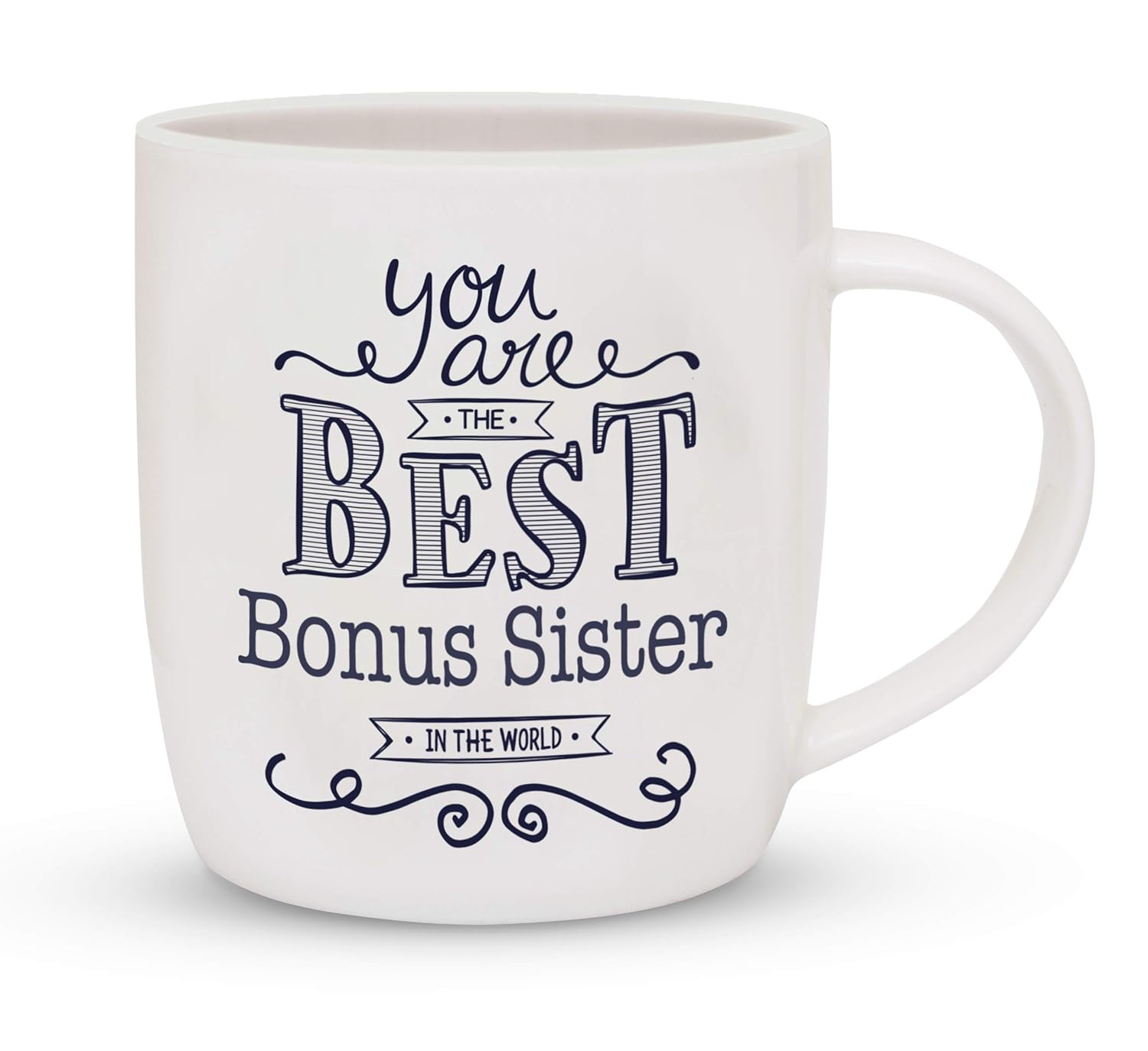 gifffted best sister in law ever coffee mug funny sisters day gifts birthday gift ideas for my worlds greatest bonus sister rakhi present mugs adult valentines christmas cup amazon in home kitchen