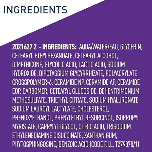 CERAVE SKIN RENEWING NIGHTLY EXFOLIATING TREATMENT, ANTI AGING SERUM WITH 5% BLEND OF GLYCOLIC ACID & LACTIC ACID, WRINKLES & DARK SPOT CORRECTOR FOR FACE, EXFOLIATING GEL, 1.7 OZ