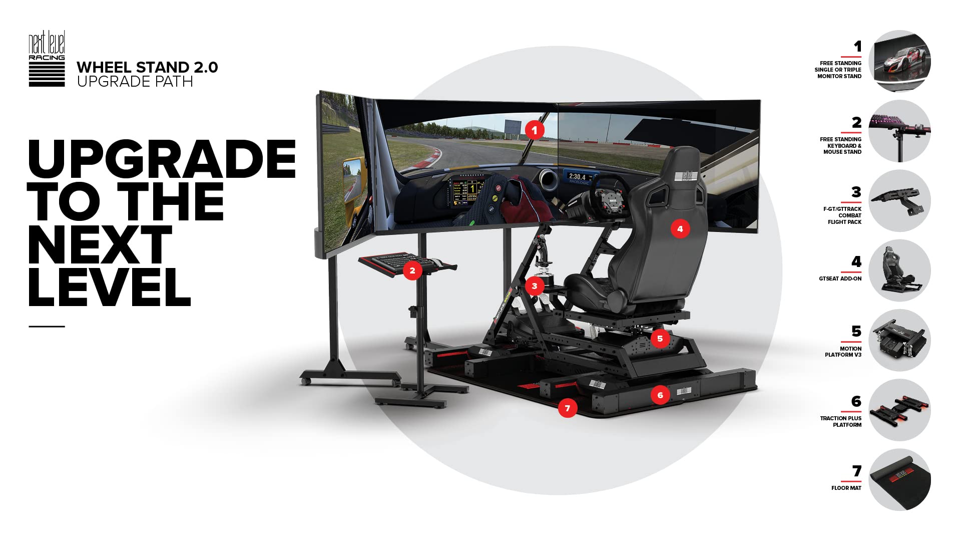 Next Level Racing Wheel Stand 2.0 6