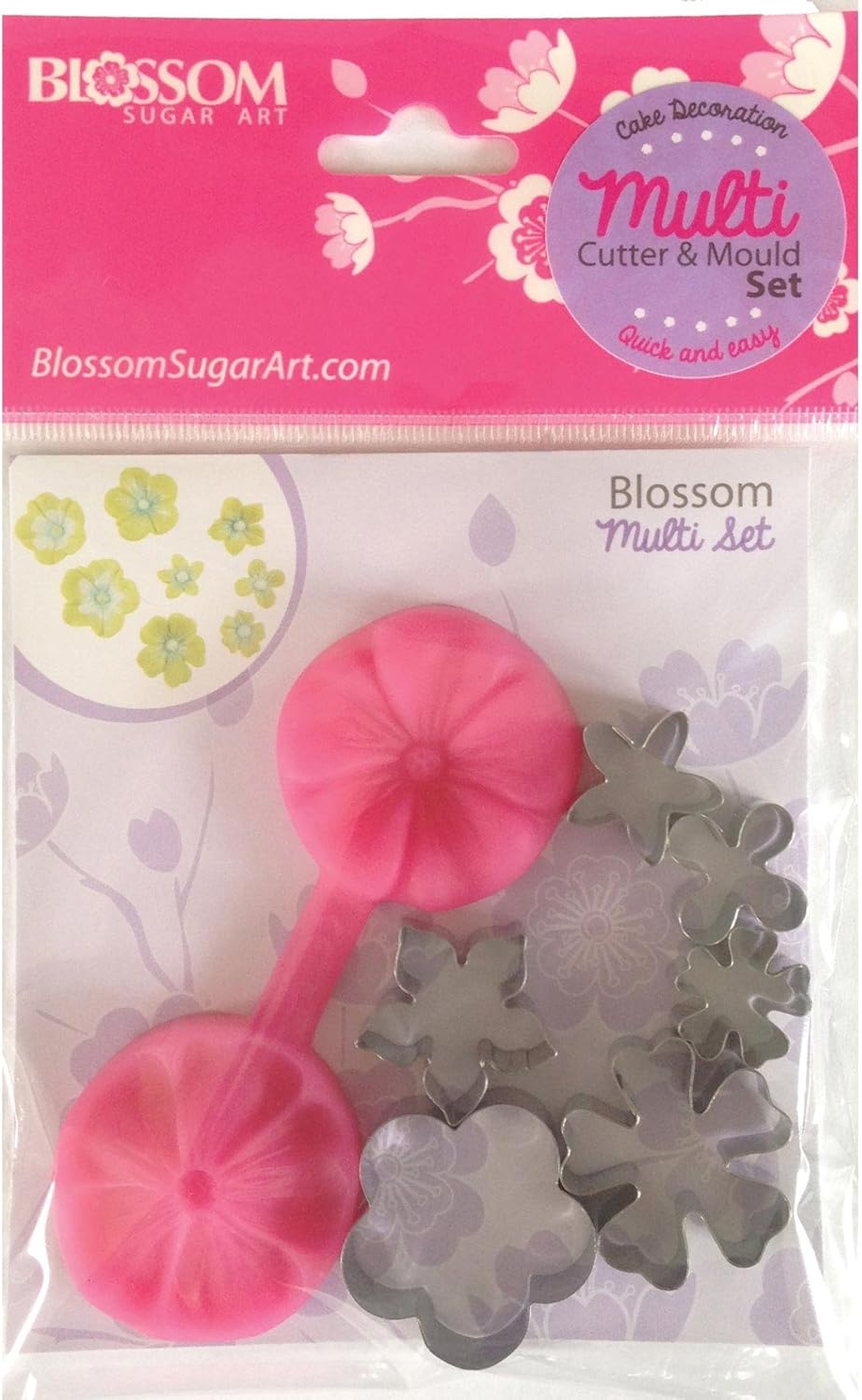 Blossom Sugar Art Blossom Multi Set Including Silicone Mould and