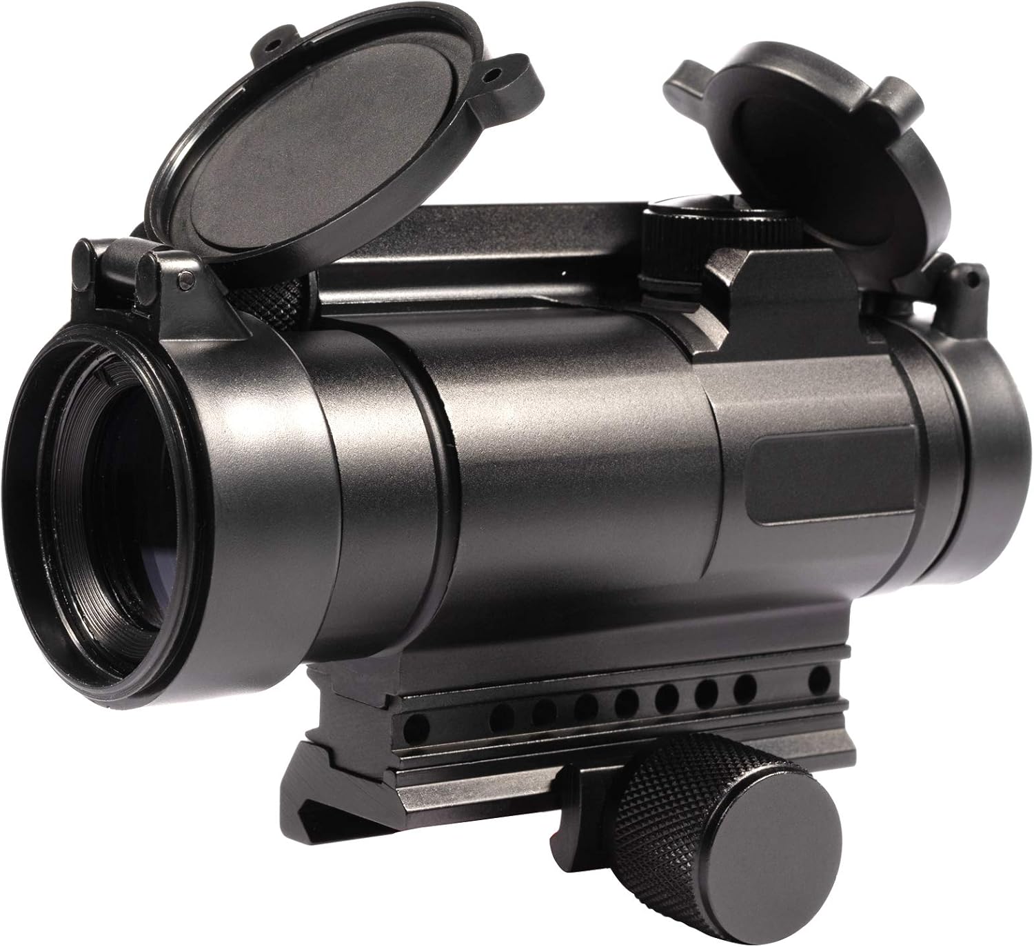 M4 1x30mm Red Green Dot Sight Side Mount Reflex Sight Micro Brightness Adjustable Red Green Dot Sight Rifle Scope, 4-5 MOA Dot Size with Len Covers : Sports & Outdoors