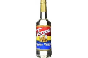 Torani Vanilla Coffee Syrups, 0.75 L