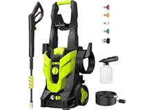 Electric Pressure Washer, 4200 PSI 2.5 GPM Power Washer with 4 Quick Connect Nozzles, High Pressure Cleaning Machine with Foa