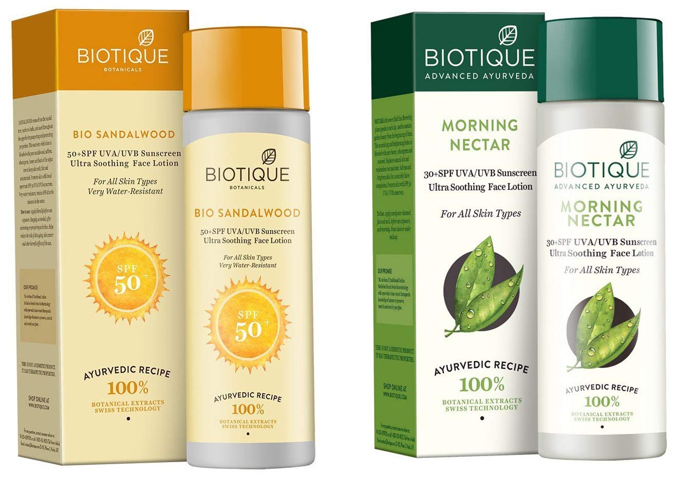 biotique advanced ayurveda sunscreen