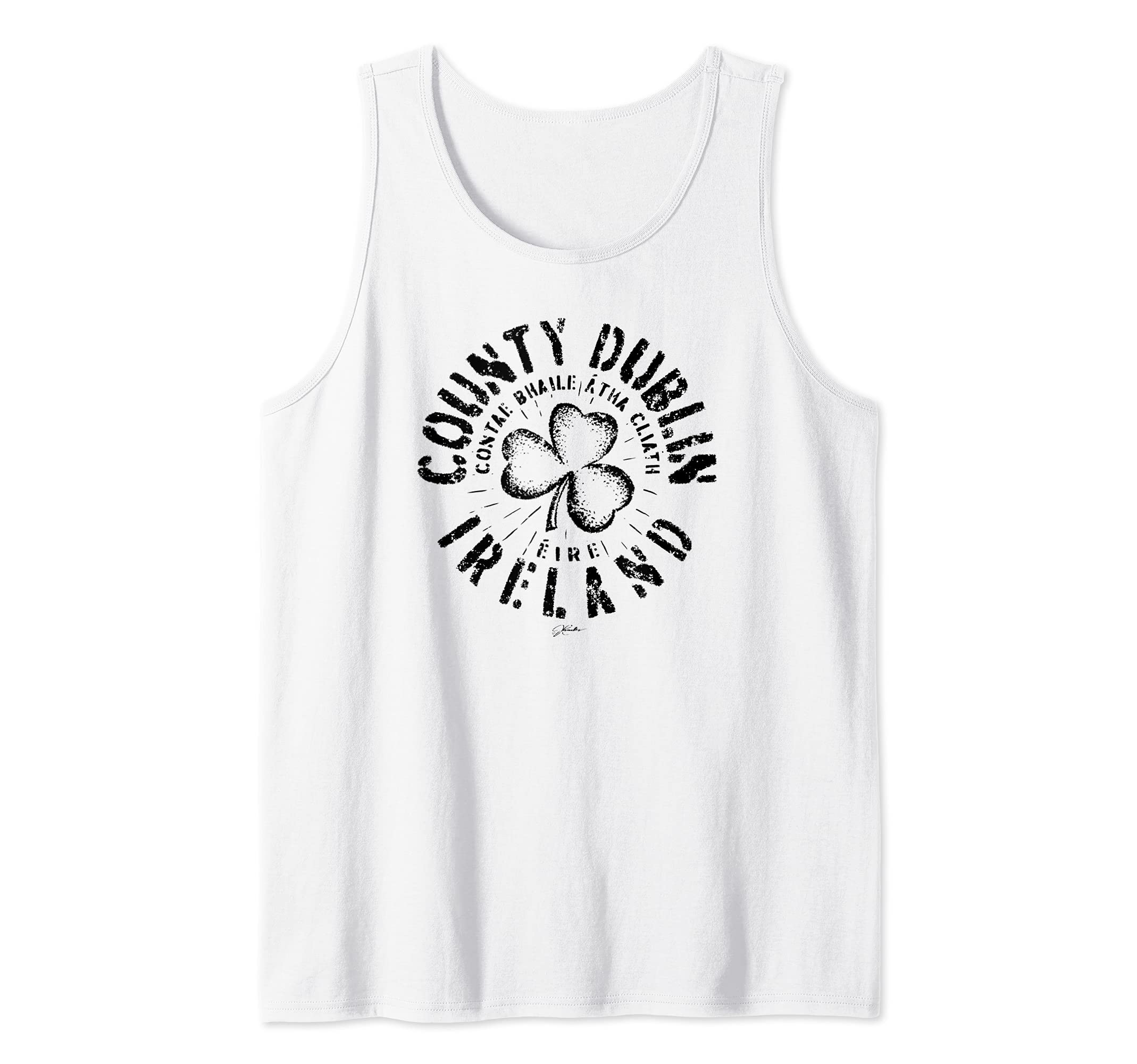 JCombs: County Dublin, Ireland Tank Top