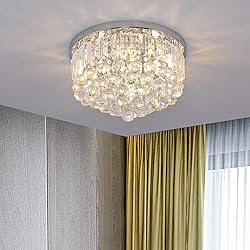 Gopmmy Modern K9 Crystal Raindrop Chandelier
