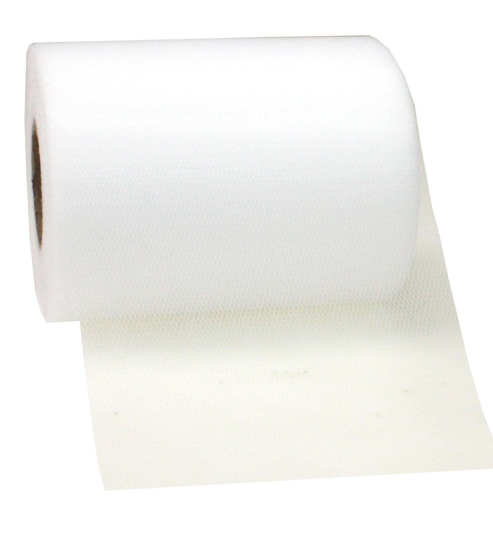 C.E. Pattberg VERONA Decoration Ribbon - white, 50 m Tulle Band For Wrapping And Decorating, 112 mm Width, Elegant Ribbon For Easter Decorations, Baby Showers, Christmas, Wedding, And Car Decoration