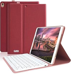 iPad Keyboard Case 10.5 for iPad Air 3rd Gen 2019 10.5/iPad Pro 10.5 2017-Detachable Wireless Bluetooth Keyboard with Magnetic Smart Case Cover for New iPad Air 10.5 Inch