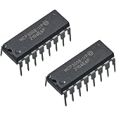 Bridgold 2pcs MCP3008-I/P MCP 8-Channel 10-Bit A/D Converters 2.7V,DIP-16. | with SPI Serial Interface