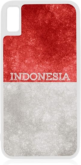 Amazon Com Flag Indonesia Indonesian Grunge Flag Design White