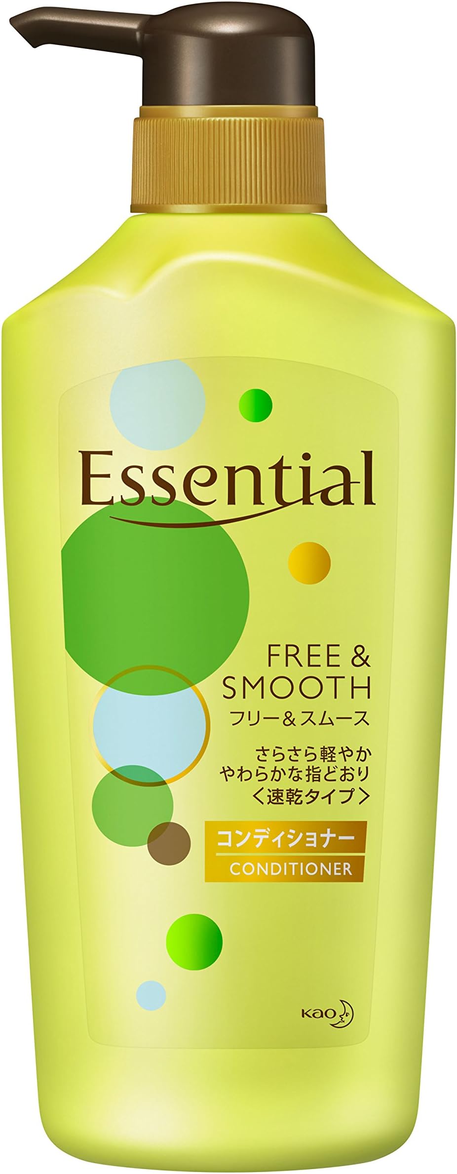 Kao Essential Free and Smooth Conditioner Jumbo Size 480ml