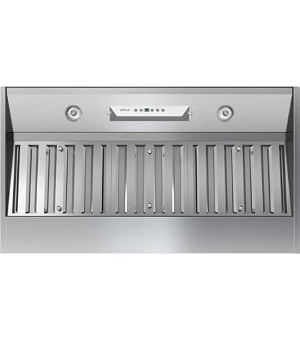 Amazon.com: Zephyr ZPI-E36B Pisa 230-500 CFM 36 Inch Wide Under