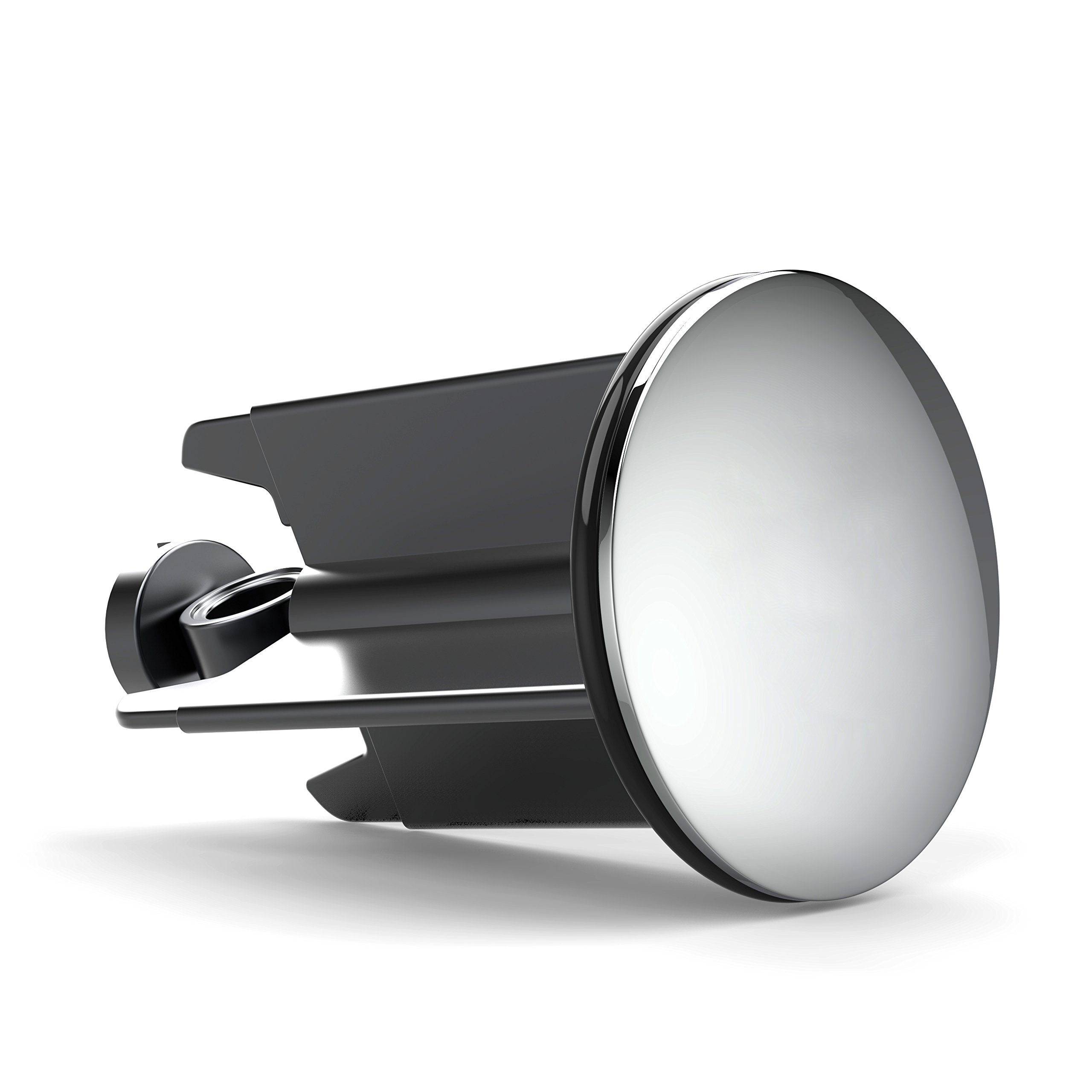 M. ROSENFELD Premium Sink Plug 40mm Chrome - Universal Stopper For Bathroom Sinks and Bidets - Height Adjustable, Stainless and Limescale Resistant, The Perfect Seal